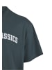Urban Classics Urban Classics UC College Logo Tall Tee in bottlegreen