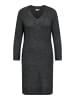 ONLY Carmakoma Strickkleid in Medium Grey Melange