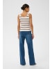 Kaffe Ärmellose KAmorita Slim fit in Moonbeam/Navy Stripes