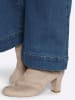 sheego Bootcut-Jeans in blue-stone-washed