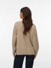 Vero Moda Strickpullover in Sepia Tint