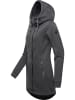 ragwear Sweatjacke Letti Bonded in Dark Grey