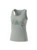 Jack Wolfskin Tank-Top Triangle Oc Shirt Kinder T-Shirt ärmellos in Grau