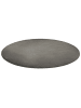 Beliani Kurzflor GESI in Grau - (W) 140 x (H) 1 x (L) 140 cm