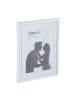 relaxdays 4 x Bilderrahmen in Weiß - 15 x 20 cm