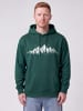 wat? Apparel Sweatshirt Mountains in Glazed Green