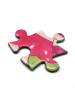 Mr. & Mrs. Panda Puzzle Einhorn Ballerina Design mit Spruch in Weiß