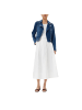 Morgan de Toi Blau Baumwolle Jeansjacke