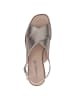 Caprice Sandalette in TAUPE METALLIC