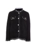 CARNEA Damen Strickjacke in Schwarz