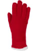 styleBREAKER Strickhandschuhe in Rot