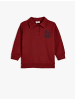 KOTON Sweatshirt in Bordo