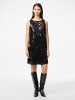 Pieces Midikleid in Black