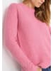 Cecil Pullover mit Strukturdetails in Rosa