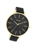 Oozoo Analog-Armbanduhr Oozoo Timepieces schwarz extra groß (ca. 48mm)