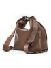 Mandarina Duck Mellow Leather Schultertasche Leder 36 cm in milk chocolate