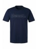 Bench T-Shirt in grau-meliert, navy