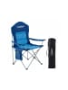 relaxdays Camping Stuhl in Blau