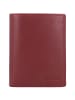 Esquire Peru Geldbörse RFID Leder 9,5 cm rot