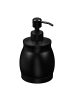 relaxdays 2 x Seifenspender in Schwarz - 390 ml