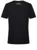 super.natural Merino T-Shirt in schwarz