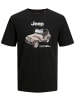 Jack & Jones Rundhals T-Shirt für Herren in schwarz