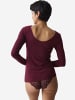 Triumph Longsleeve Red Label Beauty Layers in CLARET