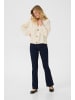 Cream Strickjacke CRHoliday Straight fit in Eggnog