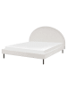 Beliani Doppelbett MARGUT in Weiß - (W) 176 x (H) 116 x (L) 214 cm
