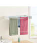 relaxdays Wand-Wäscheständer in Weiß - 80 cm