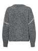JDY Strickpullover in Dark Grey Melange