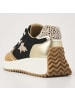 British Knights Sneaker Fable in schwarz/sand/goldfarben/leopard
