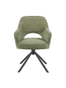 DUBI Möbel 2er-Set: Drehstuhl Mika-Ben in Grün - (B)60 x (H)87 x  (T)65 cm