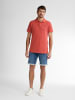 Petrol Industries Klassisches Poloshirt Dolphin in Rot
