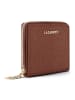Lazarotti Bologna Leather Medium Zip-Around Geldbörse Leder 10 cm brown