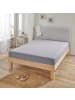 BettwarenShop Spannbettlaken Multi-Stretch in grau