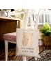 Mr. & Mrs. Panda shopping bag Bär und Hase Umarmen mit Spruch in Grau Pastell