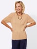 WITT WEIDEN Ajour-Pullover in sand