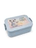 Mr. & Mrs. Panda Lunchbox Waage Astrologie Design mit Spruch in Blau Pastell