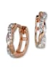 GoldDream Ohrringe Gold 333 Rosegold - 8 Karat Creolen