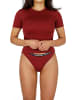 Normani Outdoor Sports 2er Pack Damen Merino Tanga Dubbo in Rot