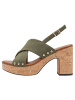 Marco Tozzi Sandalette in OLIVE