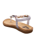 2GO FASHION Zehenstegsandalen in Silber