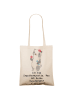 Mr. & Mrs. Panda Tasche Super Ergotherapeutin mit Spruch in Creme