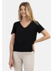 usha WHITE LABEL Blusenshirt in Schwarz