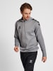Hummel Halbreißverschluss Sweatshirt Hmlcore Erwachsene in GREY MELANGE