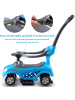 COSTWAY 3 in 1 Rutschauto 2-6 Jahren in Blau