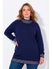 MIAMODA Pullover in dunkles marine