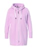 LAURASØN Sweatjacke in hortensie