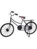 Home&Styling Collection Retro Deko Fahrrad in schwarz